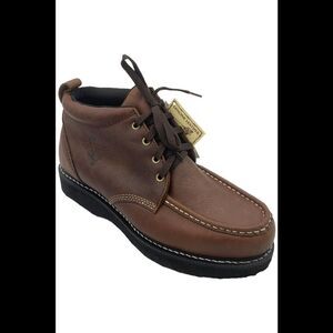 Fin & Feather Men's Leather Lace-Up Chukka Boot Brown - Medium